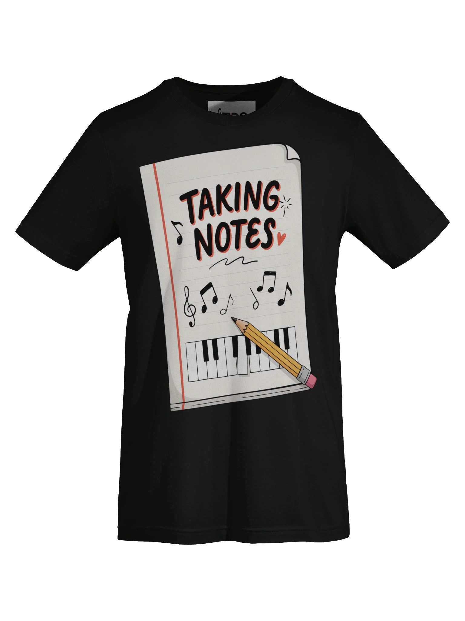 Taking Notes Music Tee product image (5)