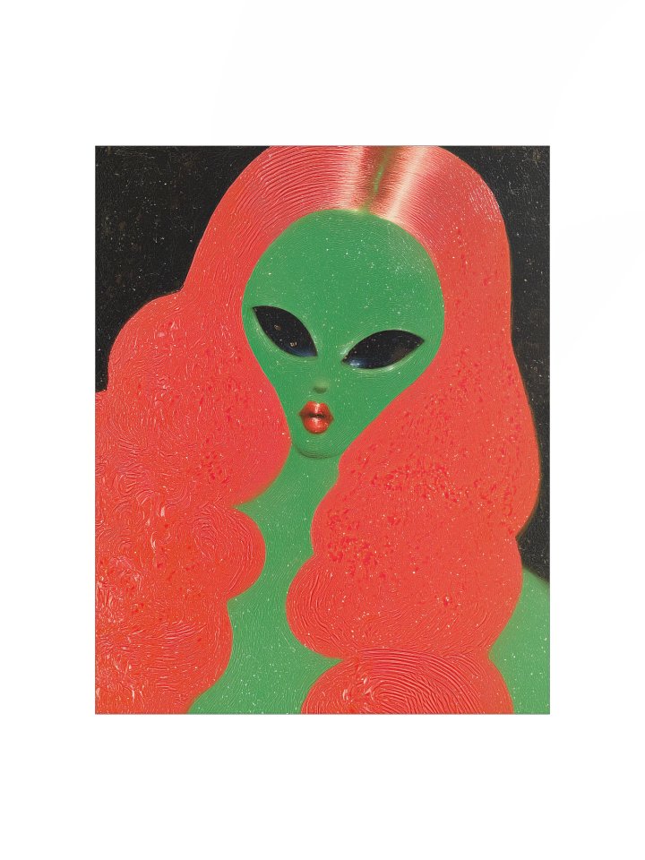 Sassy Alien 008 Matte Paper Poster product image (1)