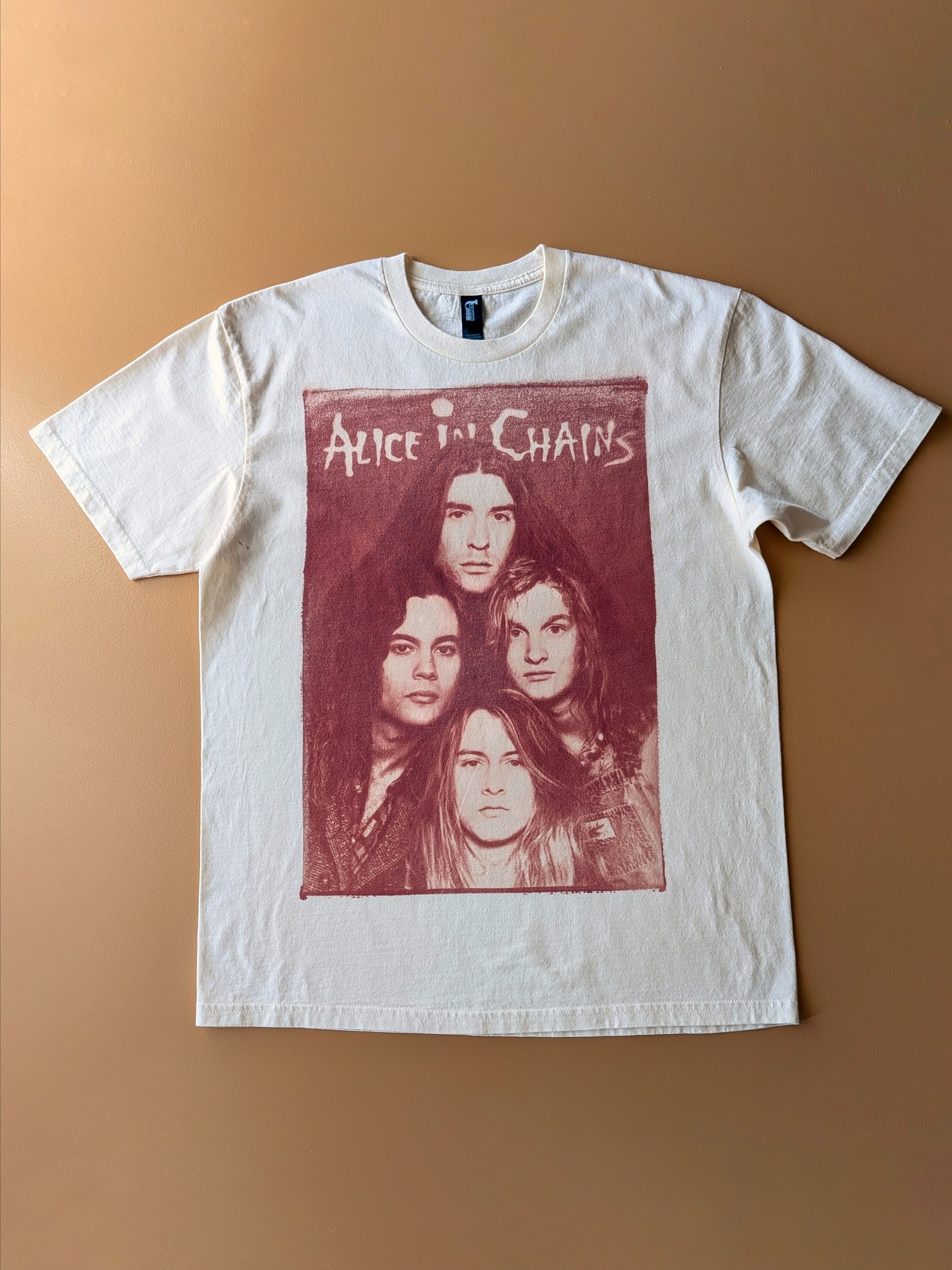 Shirt #9 - Alice in Chains Series - SIZE LARGE - SEE FLAW PHOTOS product image (3)