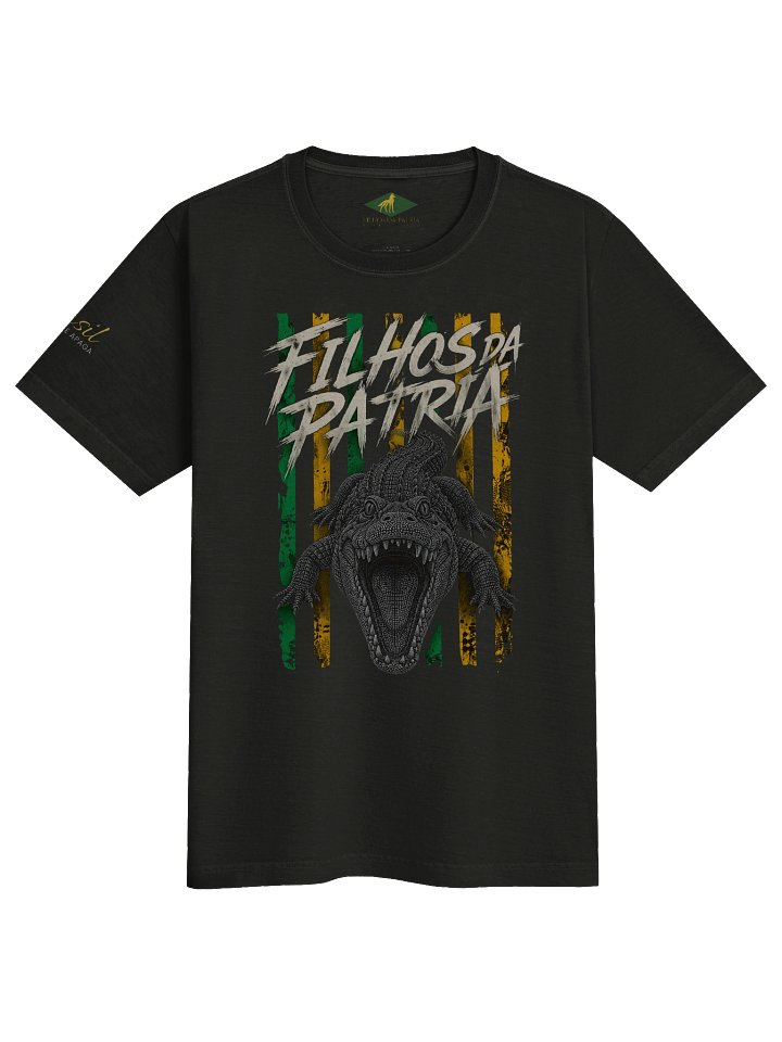 Camiseta Filhos da Patria Oversized Fauna da Patria Jacare product image (2)