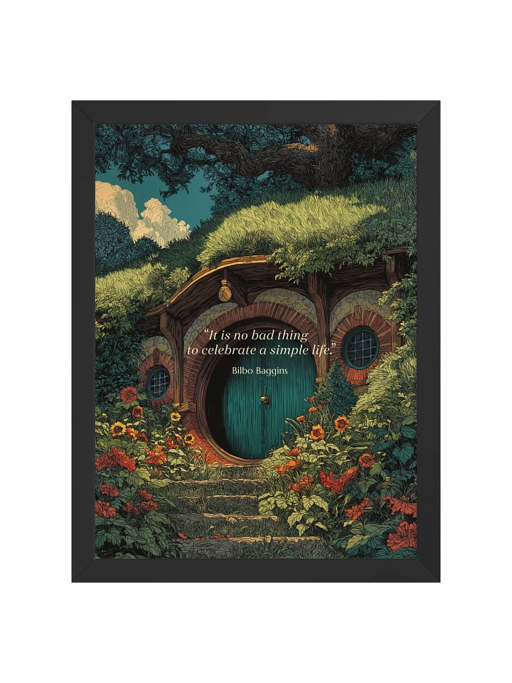 Simple Lives of Gentle Souls – Museum Framed Art product image (1)