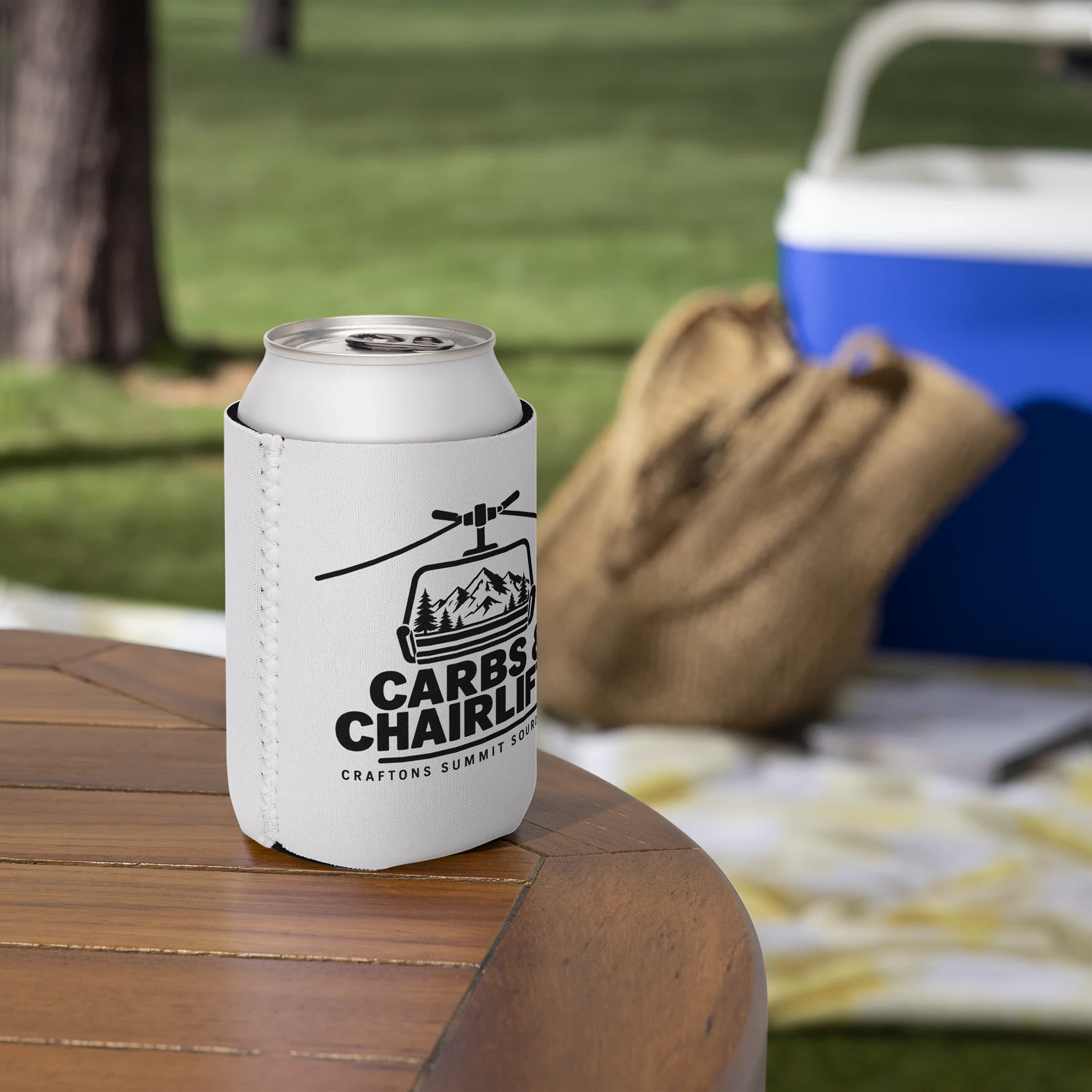 Carbs & Chairlifts Coozie product image (6)