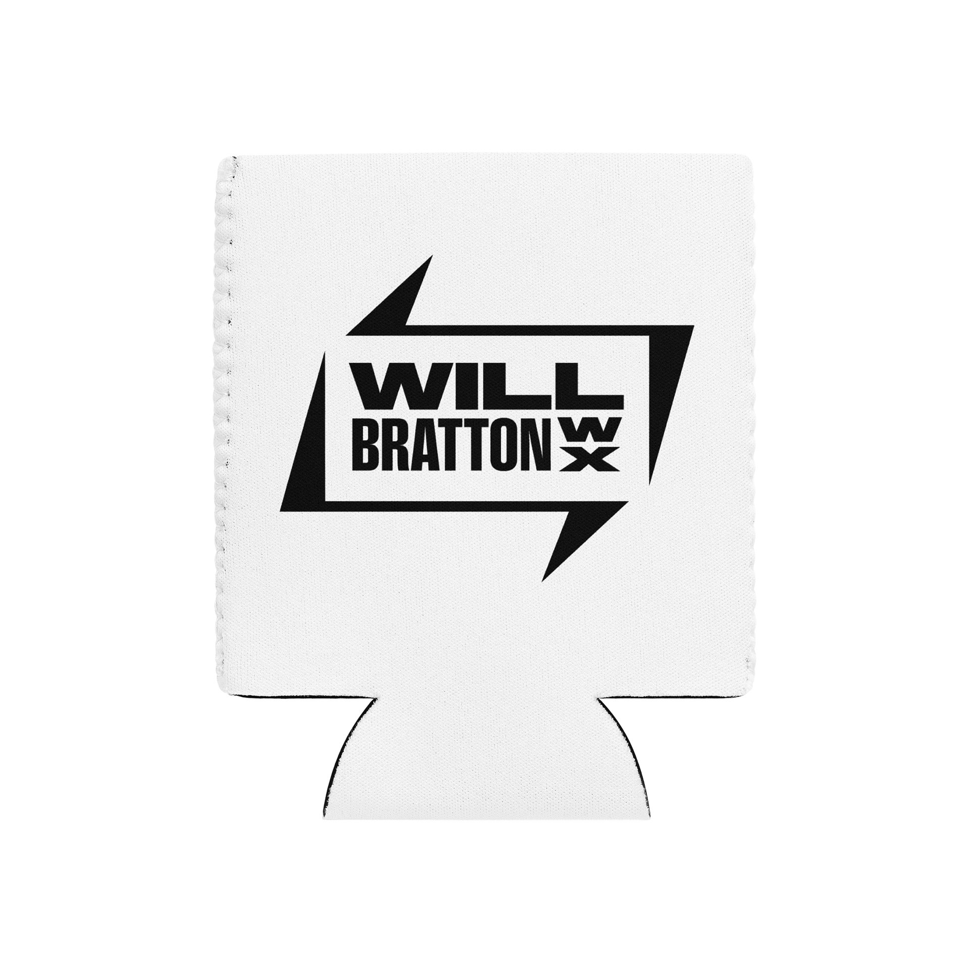 WillBrattonWx 12oz Koozie (White-out) product image (1)