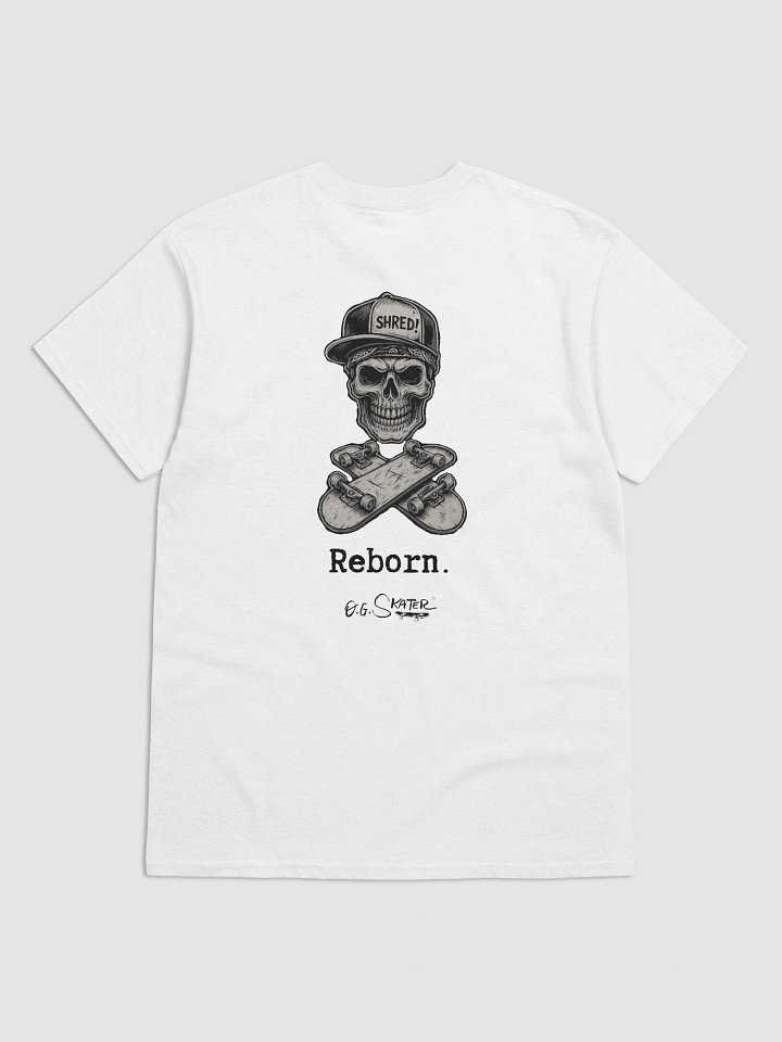 "Reborn.” (white) product image (1)