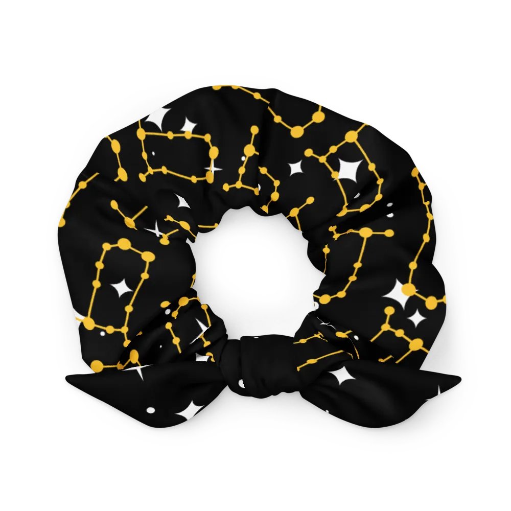 Starry Night Gemini All-Over Print Scrunchie product image (2)