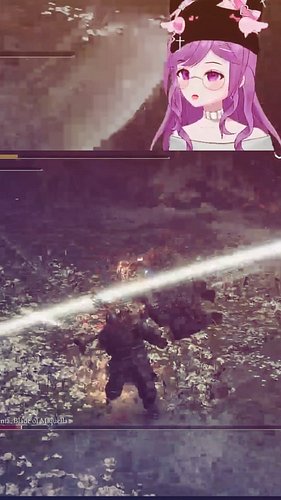 MAX DAMAGE BONK versus Malenia! 🤣 #eldenring #funny #Vtuber #meme #vtubermeme