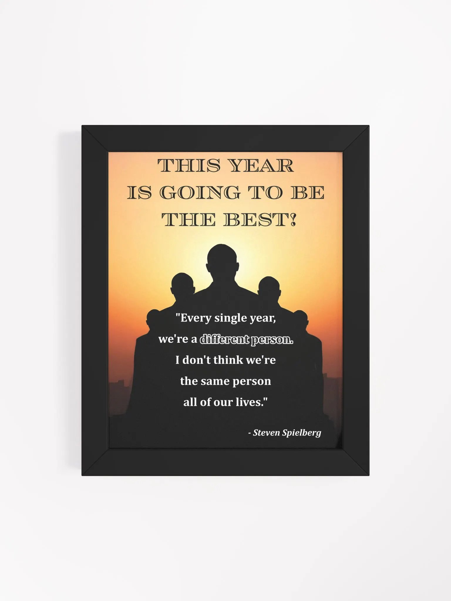'Each Year We Are a Different Person' Poster product image (16)