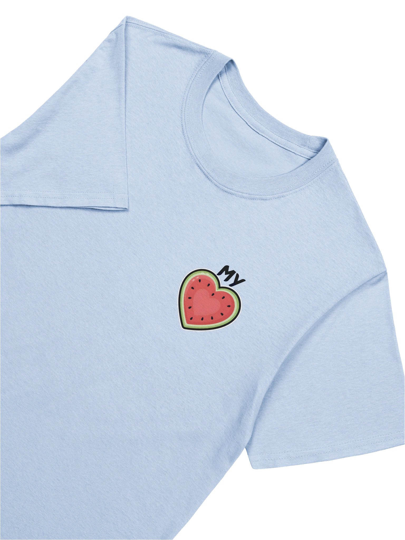 "My Heart" Palestine Watermelon T-Shirt product image (33)
