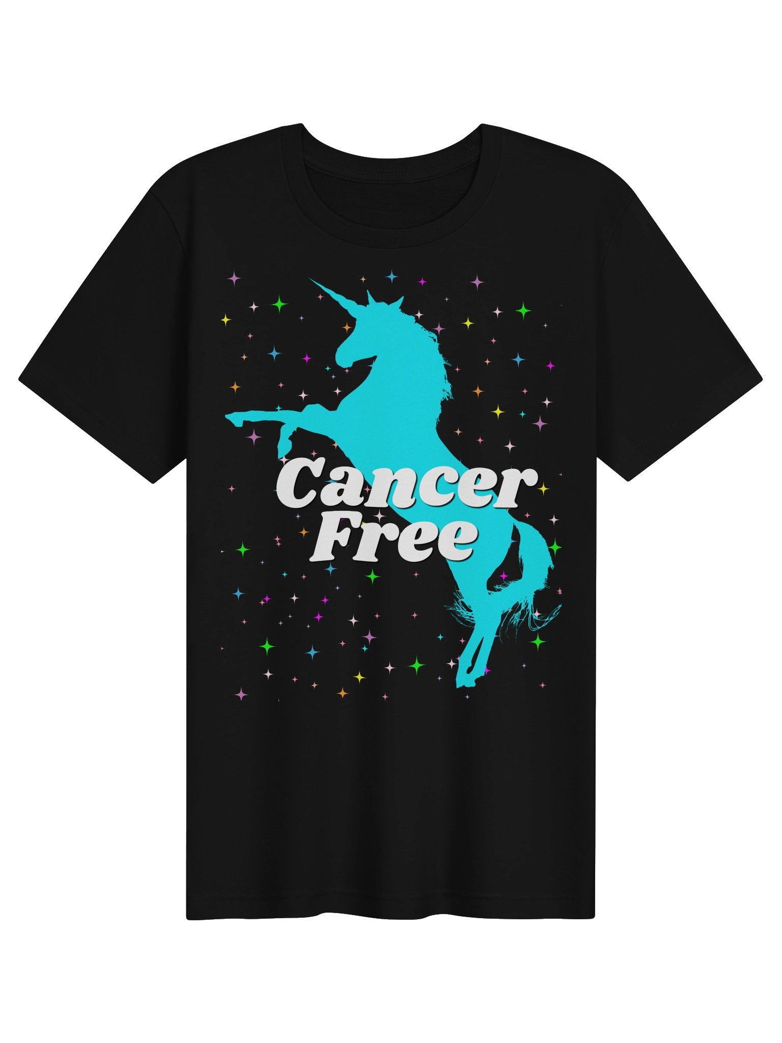 Cancer Free Unicorn T-Shirt product image (1)