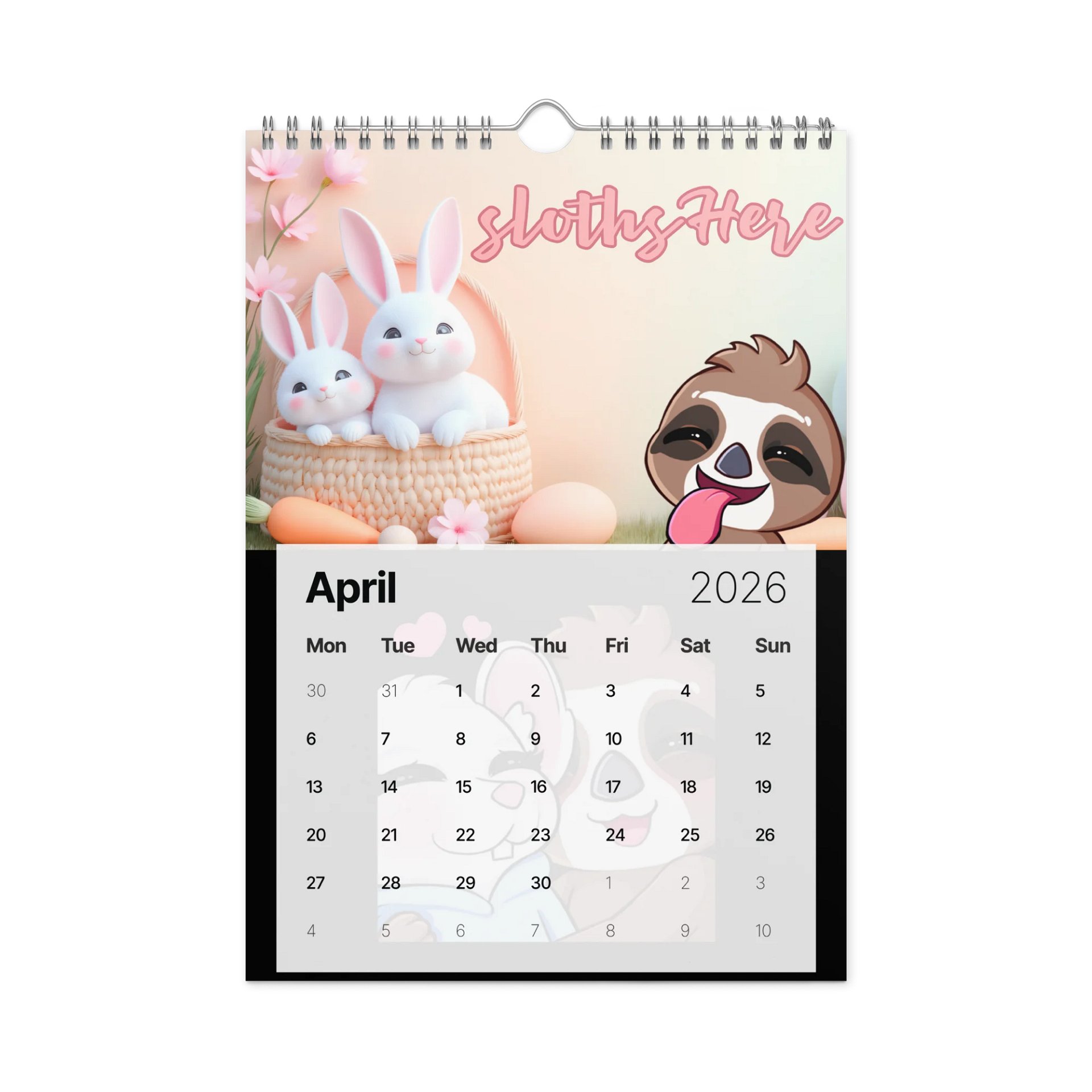 Sloths 2026 Calendar product image (5)