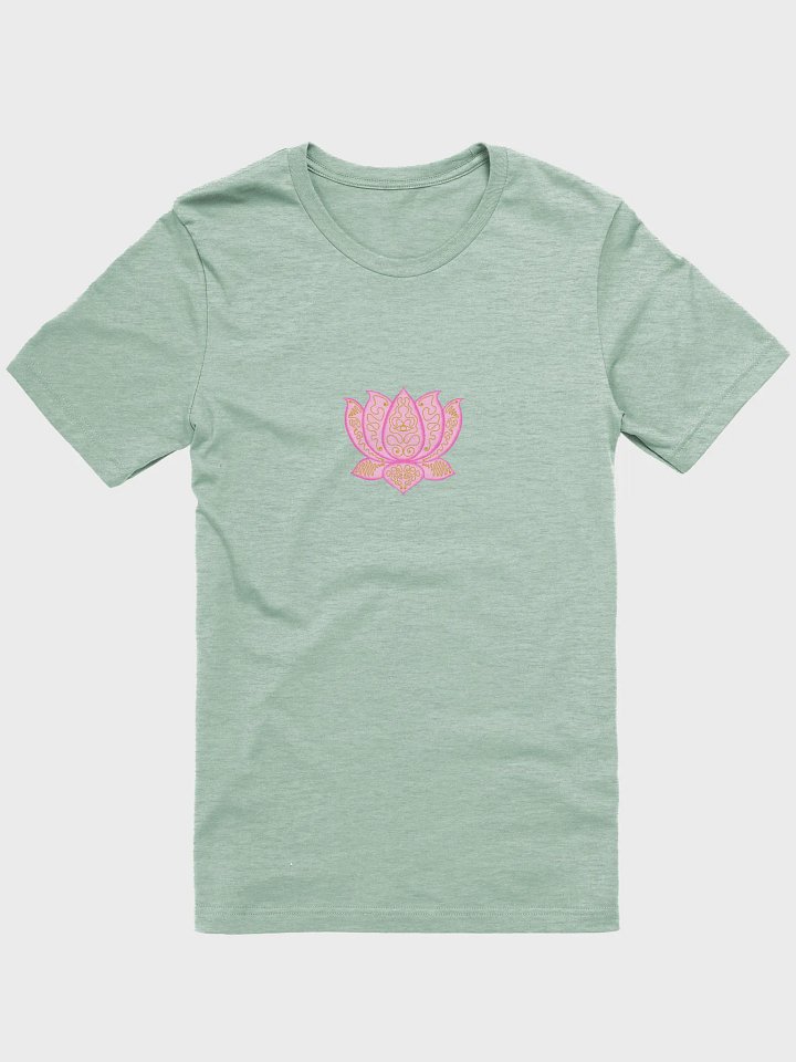 Golden Lotus Elegance T-Shirt product image (1)