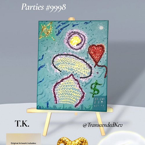 Kevin Chacon — Parties 9998 — Transcended Kev — Collect. Trade. Write-off. — Art Assets

Artwork - P.9998

🔸 Party at the cit...