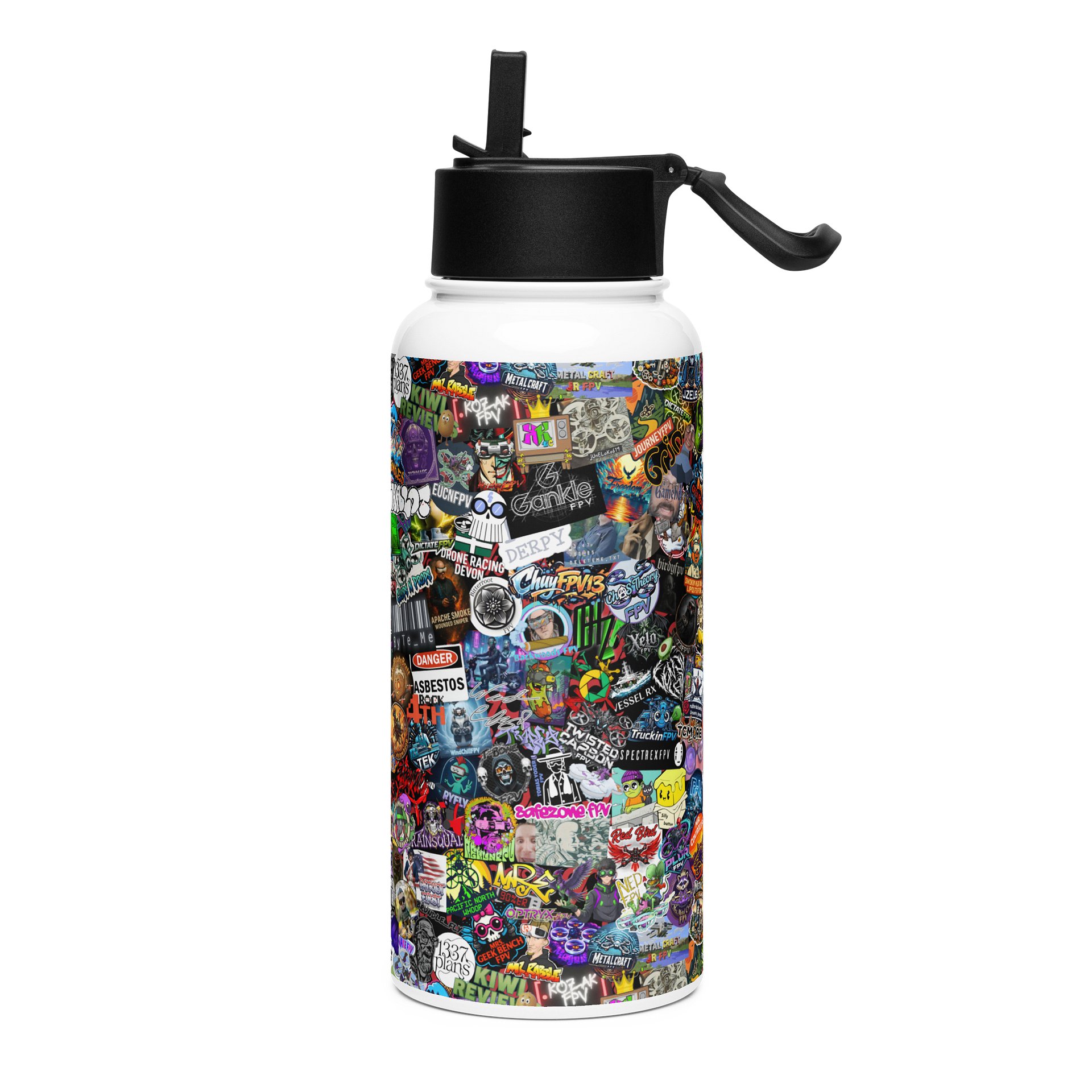 2026 Sticker Bomb Water Bottle product image (3)
