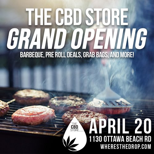 Get your grill on with The CBD Store on 4/20! We will be hosting a cook out at our newest location for it's grand opening. St...