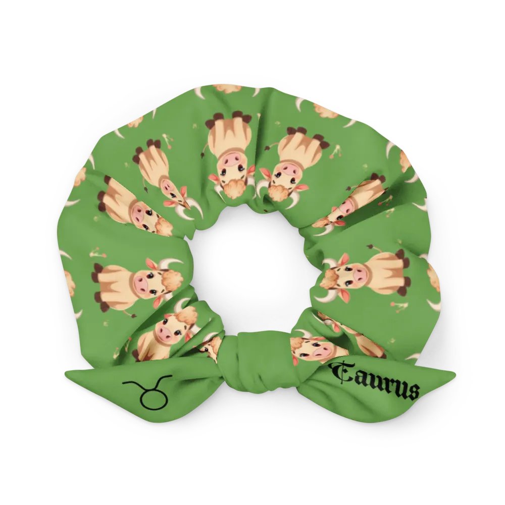 Moo-Licious Taurus All-Over Print Scrunchie product image (1)