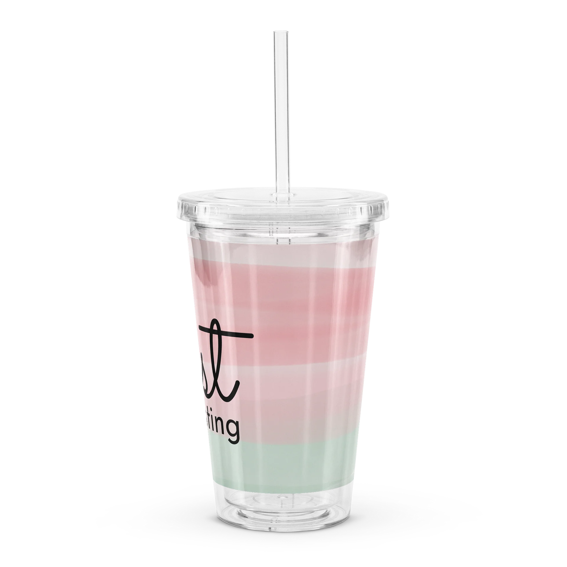 Just Existing Tumbler Cup with Straw #1 product image (4)