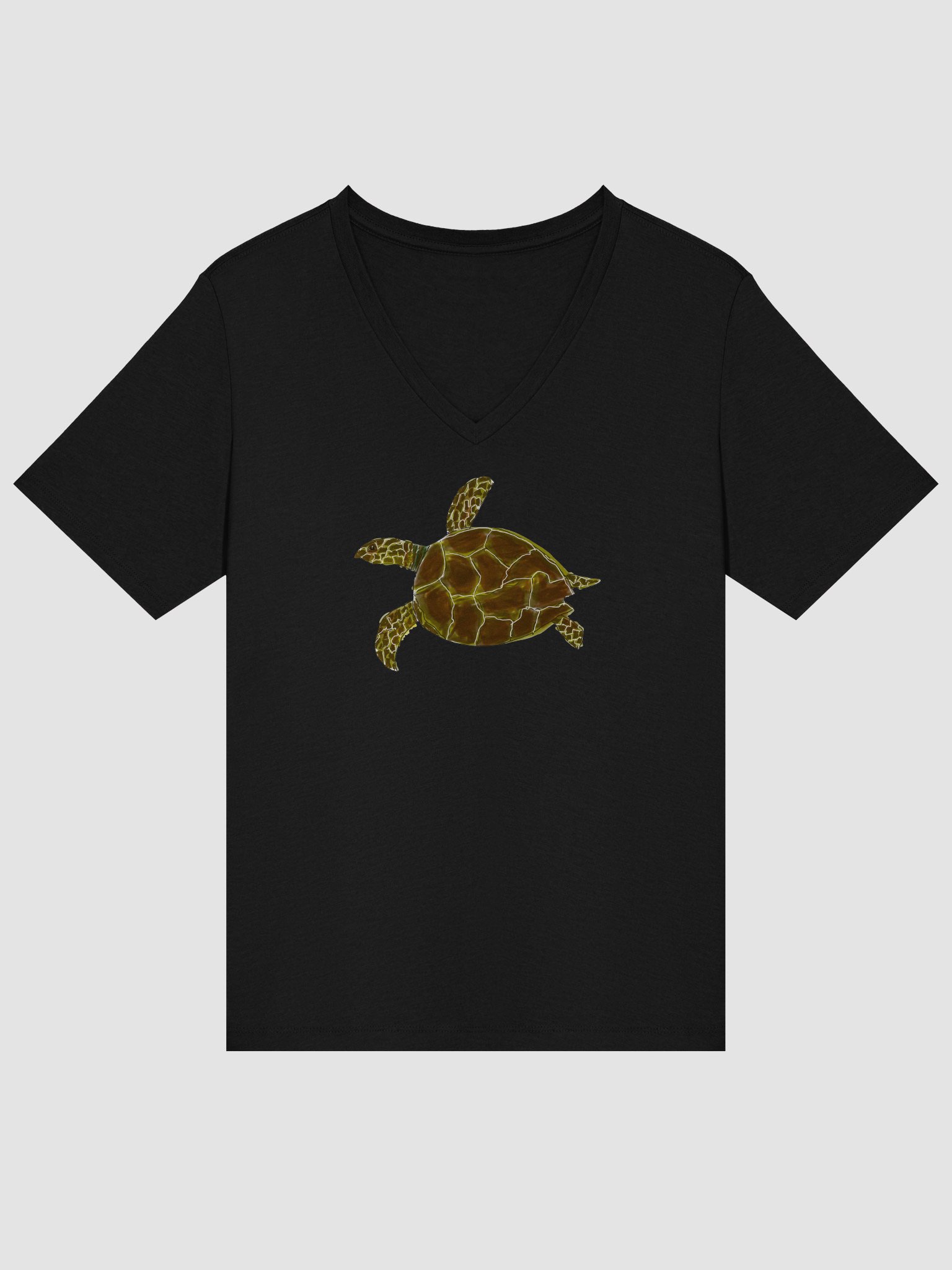 Turtle Relaxed V-Neck Tee product image (15)
