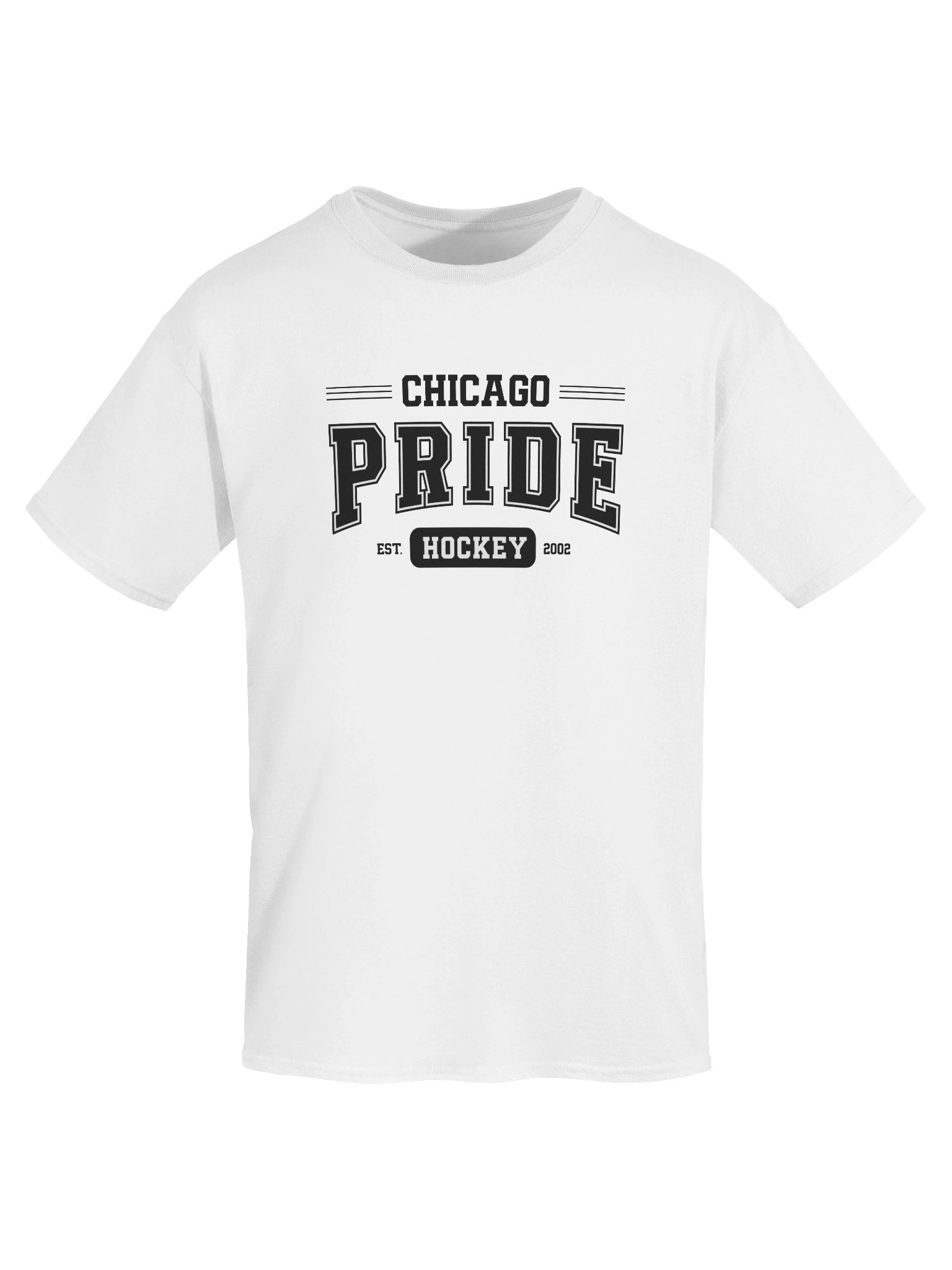 Chicago Pride Hockey Varsity Tee product image (5)