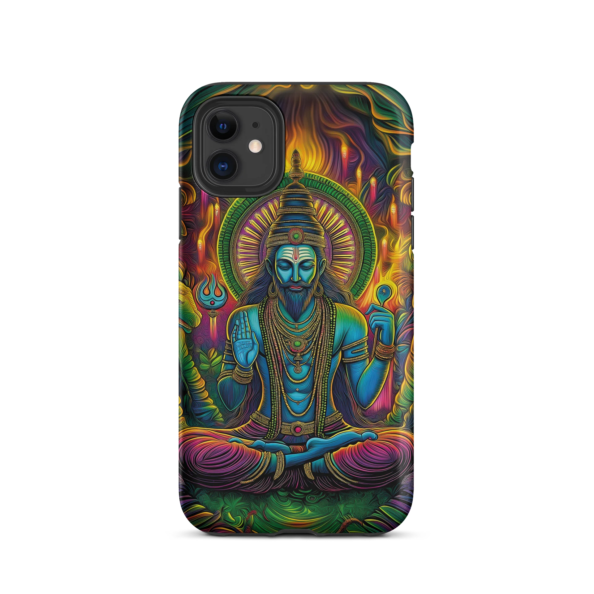 Shiva Cosmic Meditation Tough Phone Case - Psychedelic Visionary Art product image (30)
