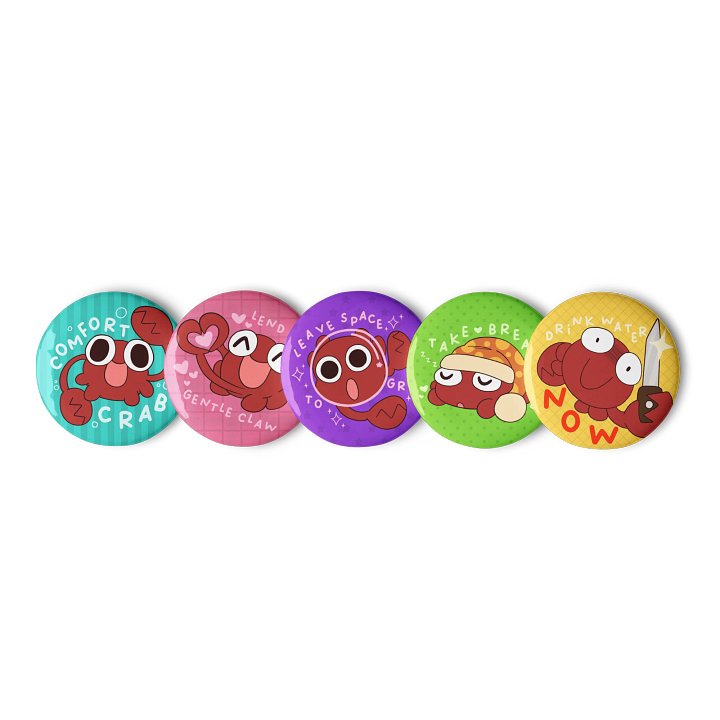 Comfort Crab Buttons product image (1)