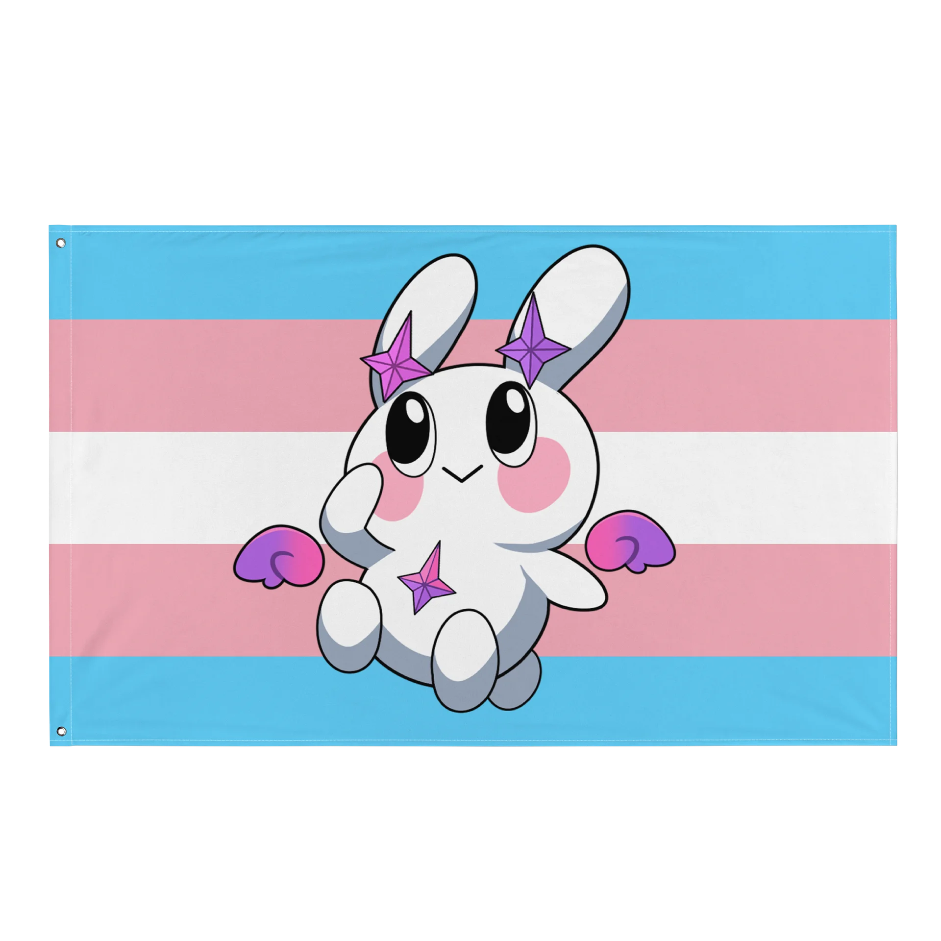 Trans Pride Flag - featuring Mellow! product image (1)