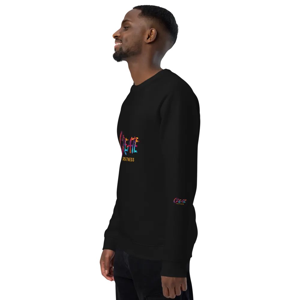 Create Greatness Organic Sweatshirt product image (11)