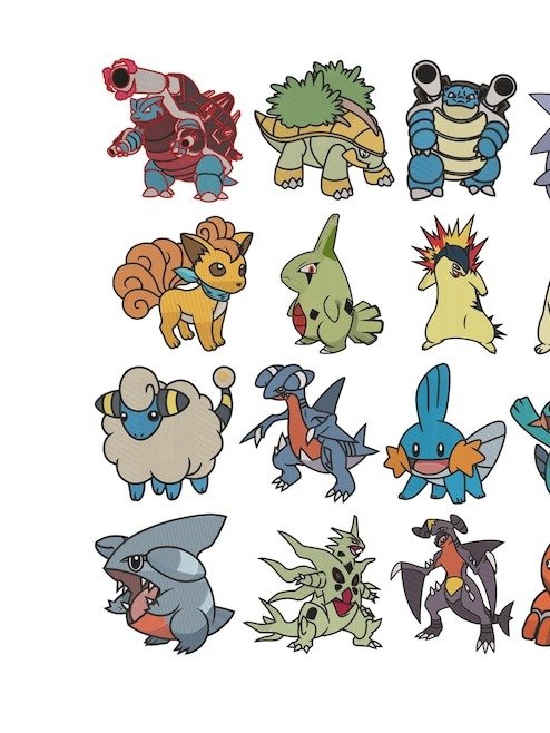 Pika chu Embroidery Design Bundle – 160 Files | 6 Sizes | Machine Embroidery product image (11)
