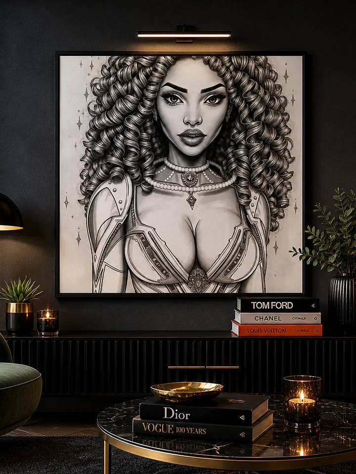 Seraphina Cyber wallart - Pinup wallart product image (2)