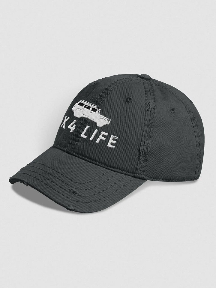 4x4 Life Distressed Hat product image (4)