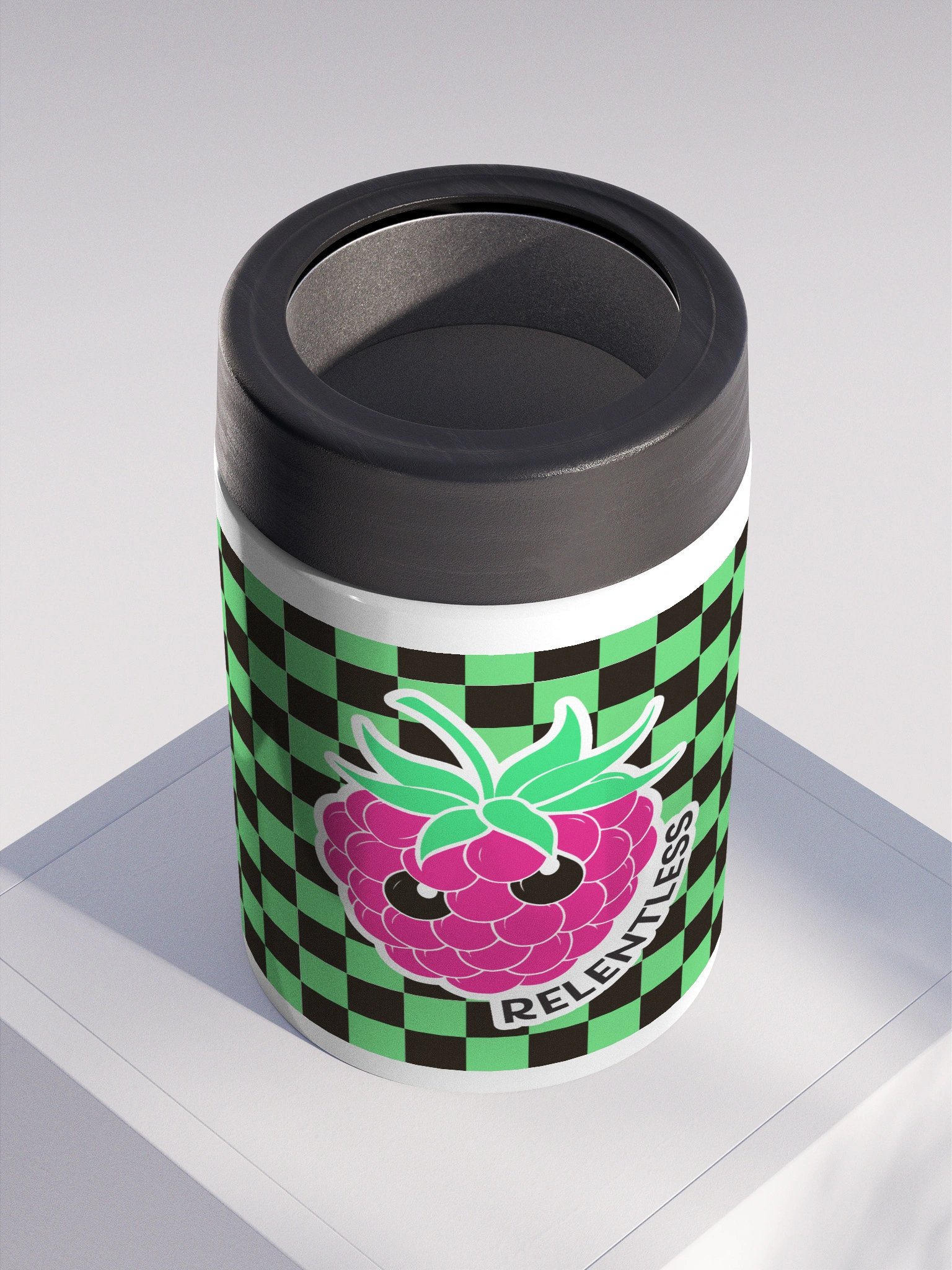 Raspberry Jam Stainless Steel Koozie (Pride Edition) product image (2)
