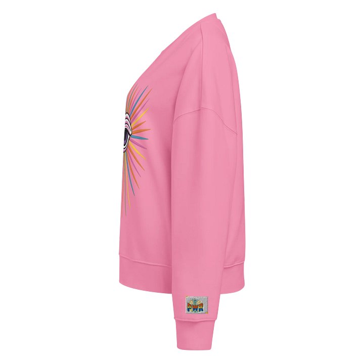 Woman's Pink PWR Radiating Eye Crew Neck product image (1)