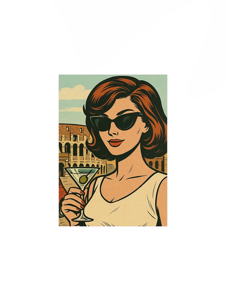 Nastassja - Shaken, Not Stirred Art Print product image (2)
