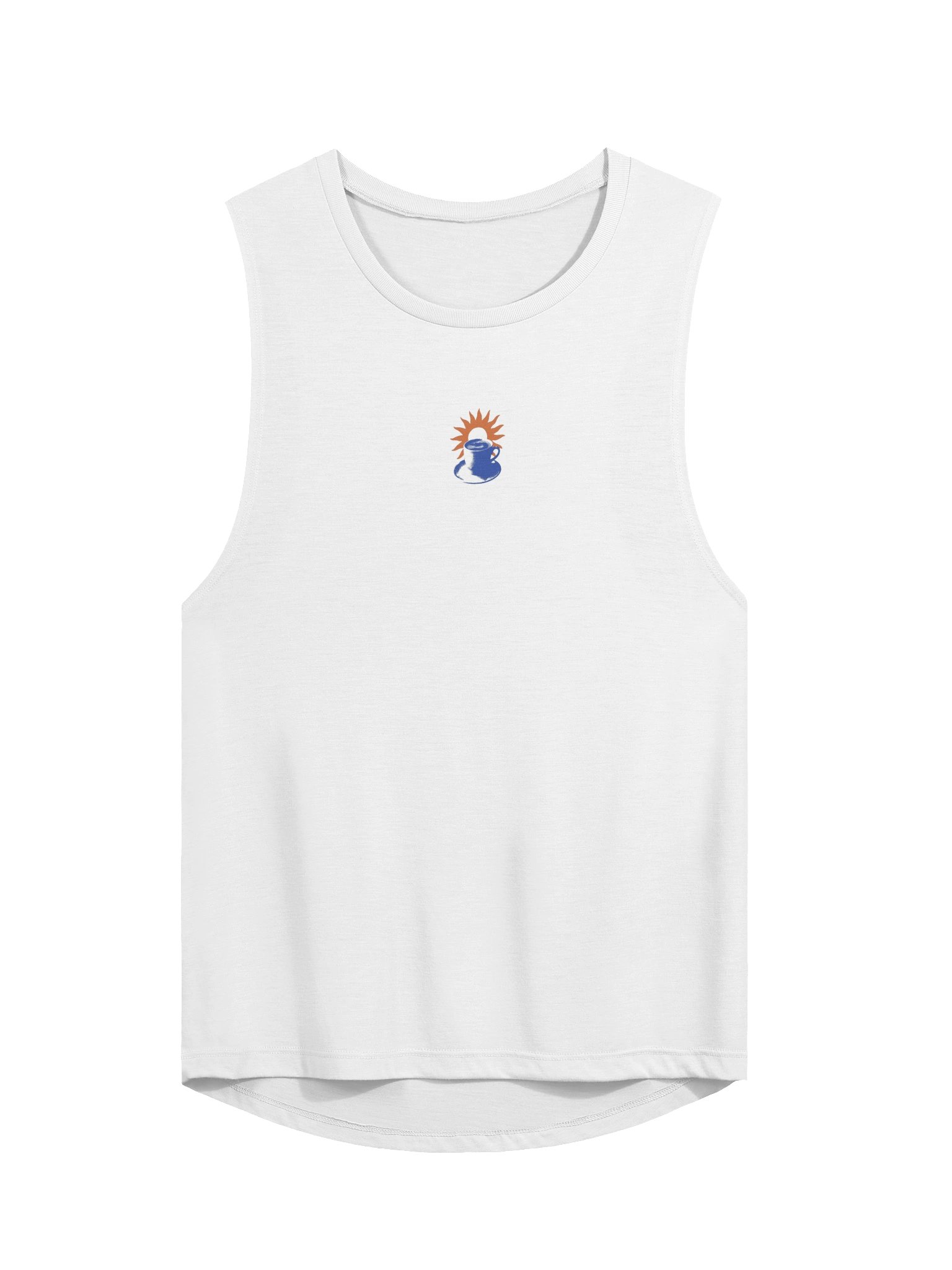 Sunrise Cup Flowy Muscle Tank product image (1)