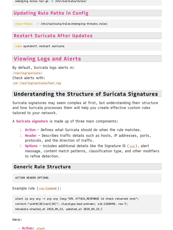 Suricata IDS Study Notes product image (3)