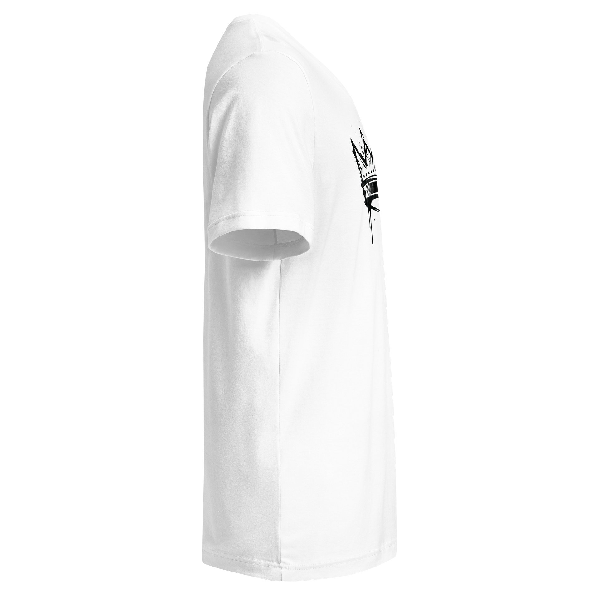 ONE KING True Crown V-Neck Tee black print product image (8)