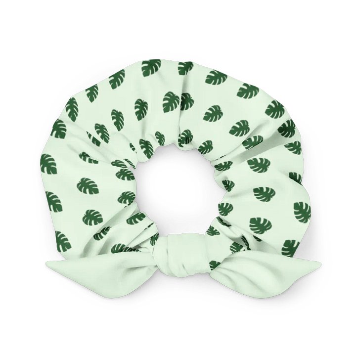TheAnimeAthlete - Monstera Scrunchie product image (1)