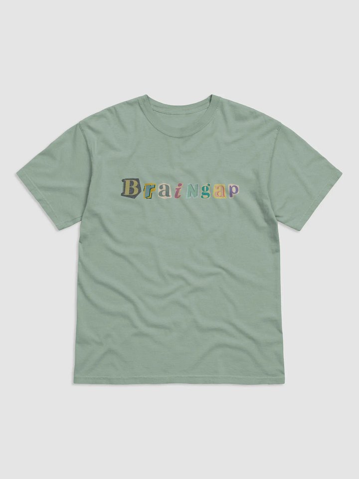 Braingap Cutout Letter T-Shirt product image (4)