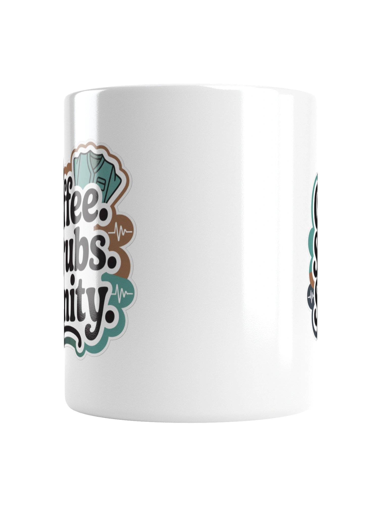 Coffee Scrubs Sanity Mug – Funny Gift for Nurses & Doctors product image (4)