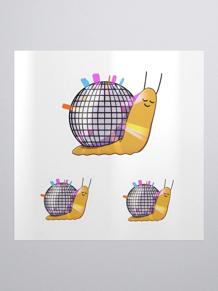 Disco Snail Stickers product image (1)