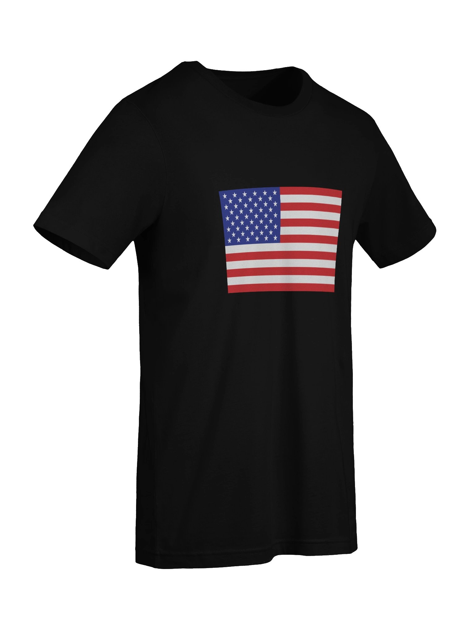 American Flag Bella+Canvas Super Soft T-shirt product image (4)