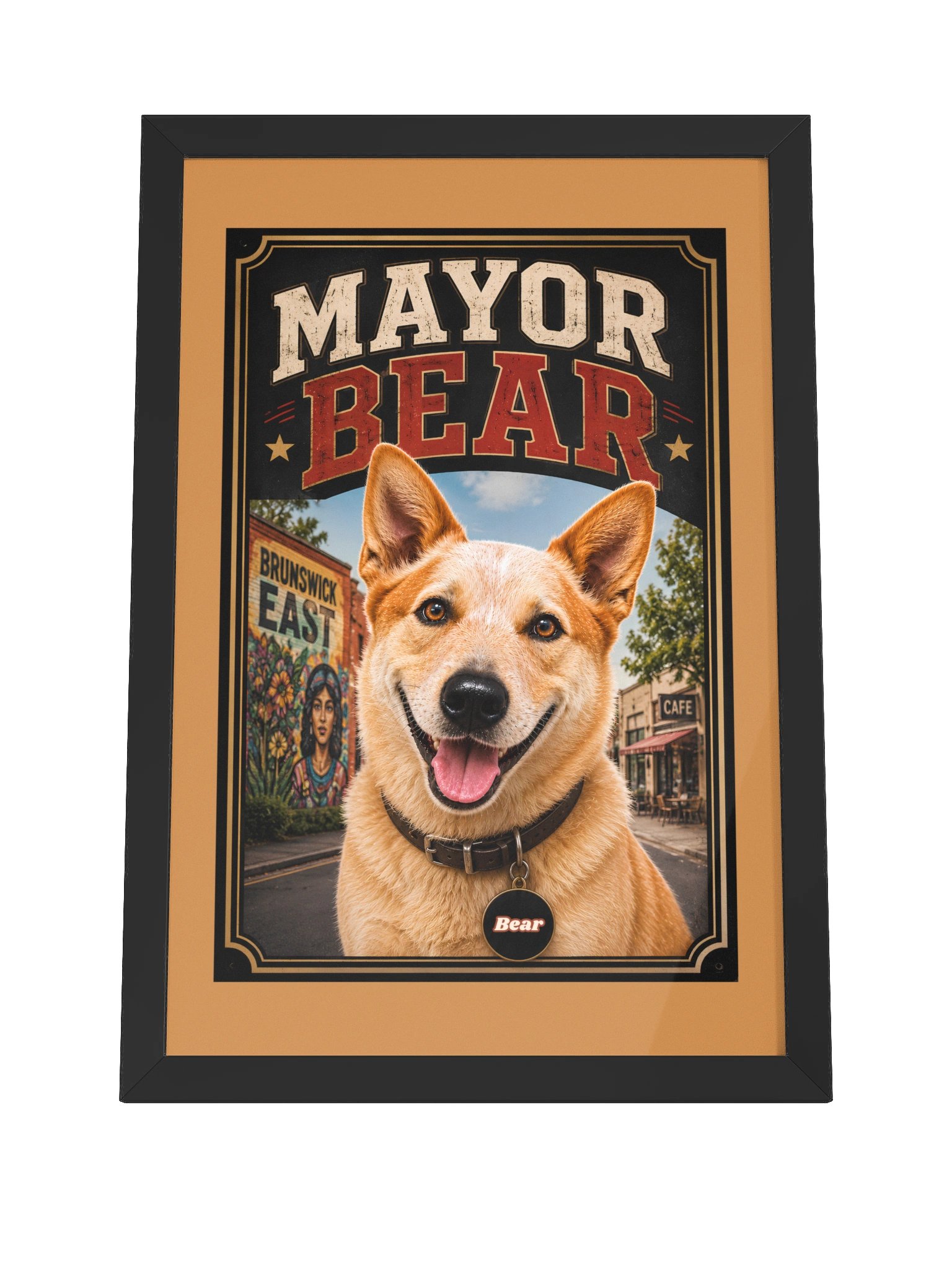 The Mayor Bear Framed Art Print product image (20)