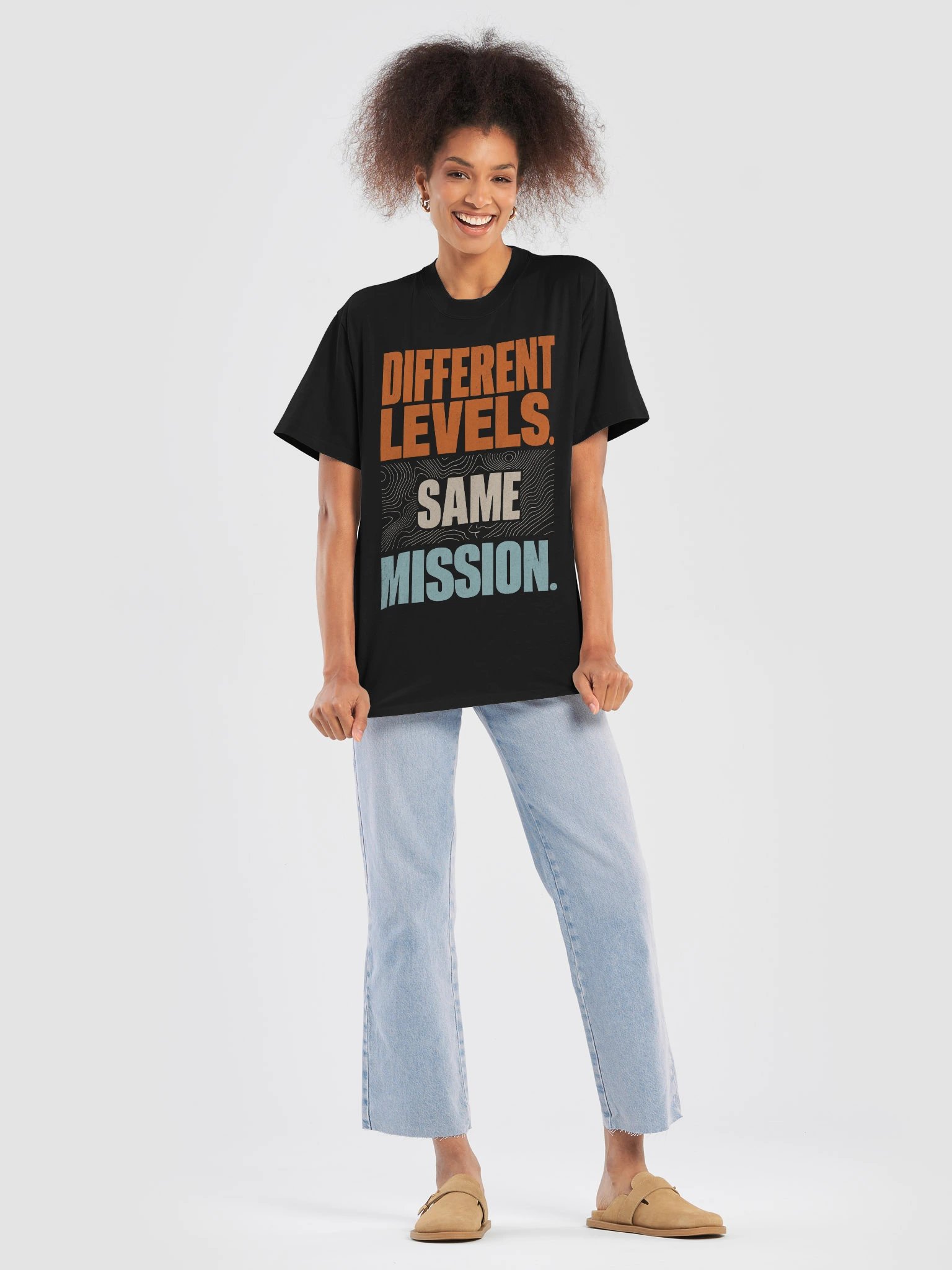 Different Levels, Same Mission Tee product image (7)