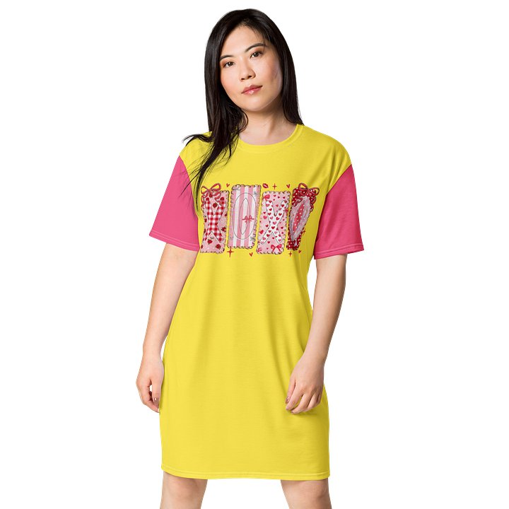 XOXO Colorblock Oversized T-Shirt Dress product image (1)