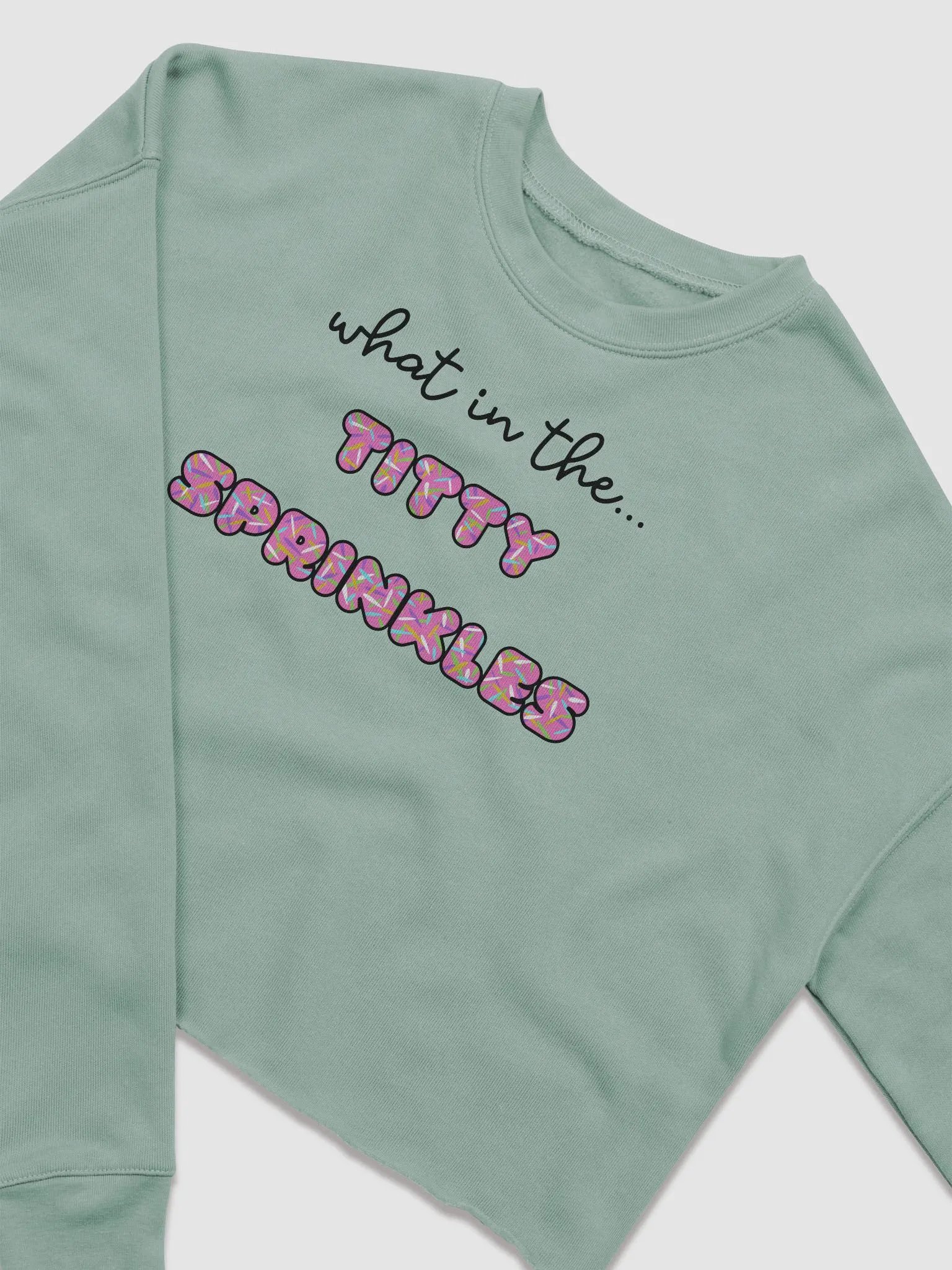 TT Sprinkles Cropped Sweatshirt product image (2)