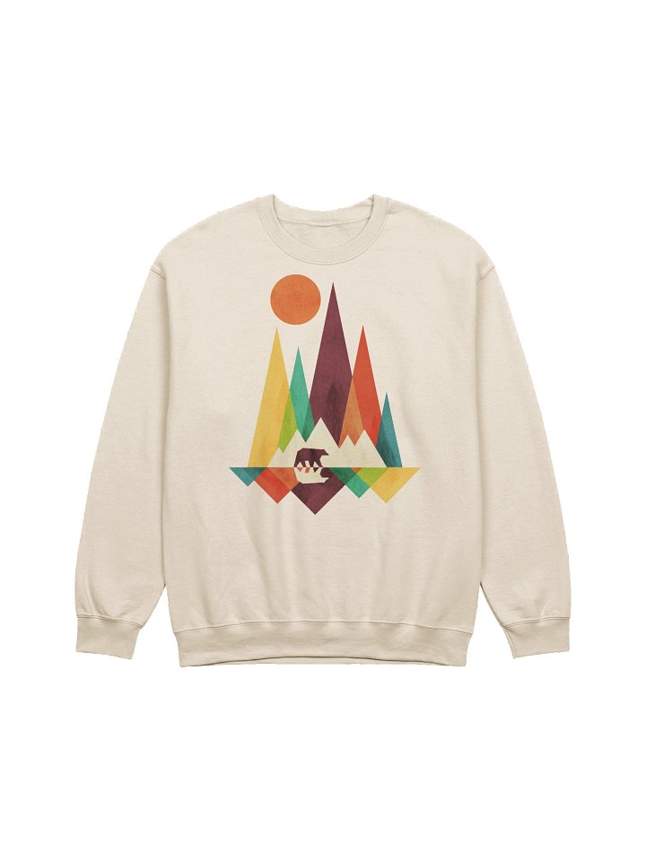 Wild bear graphic sweatshirt product image (37)