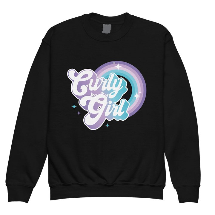 Curly Girl Crewneck (Kids) product image (1)