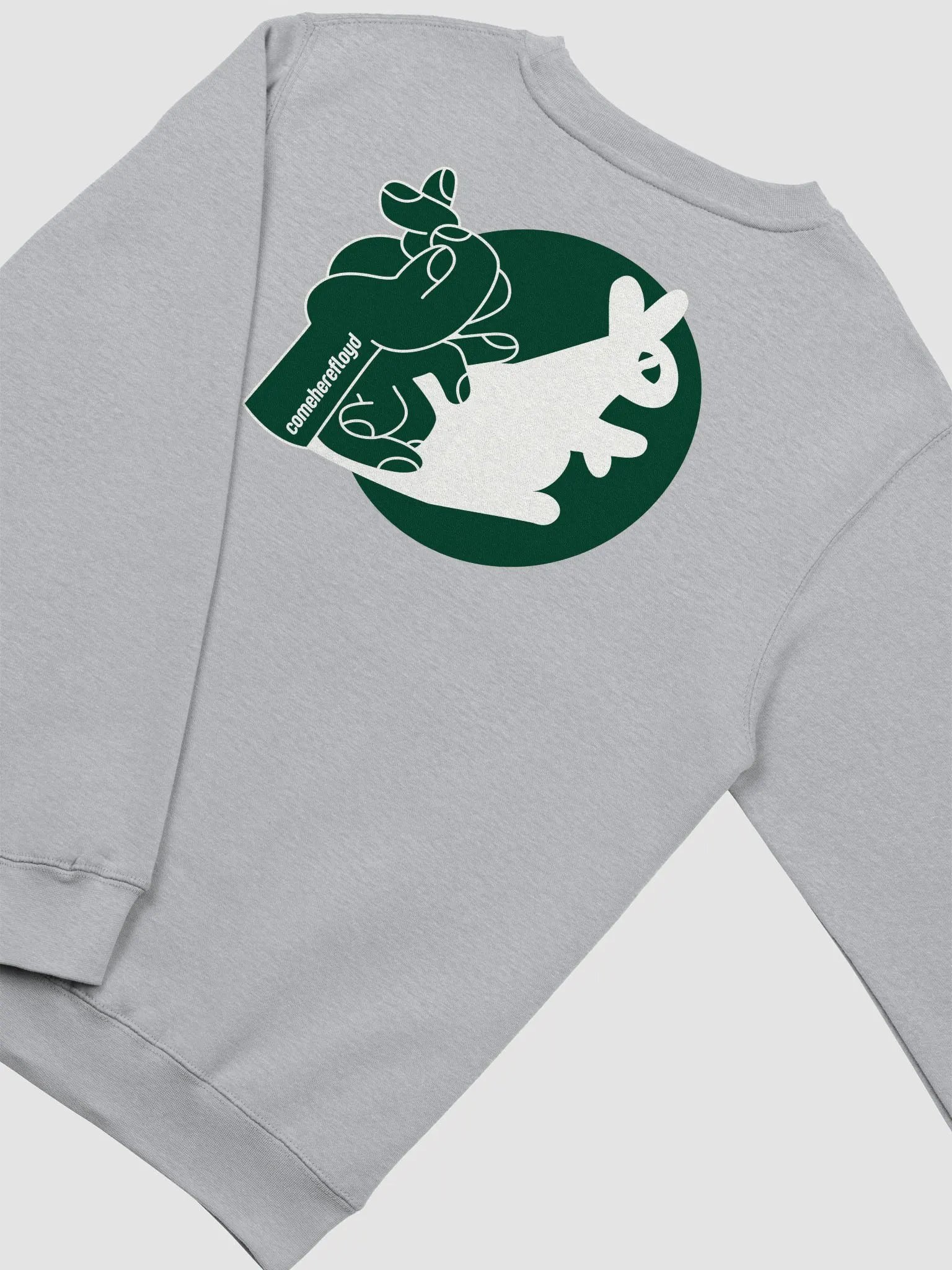 comeherefloyd BRIGADE MAX HAND SHADOW Crewneck Sweatshirt product image (3)