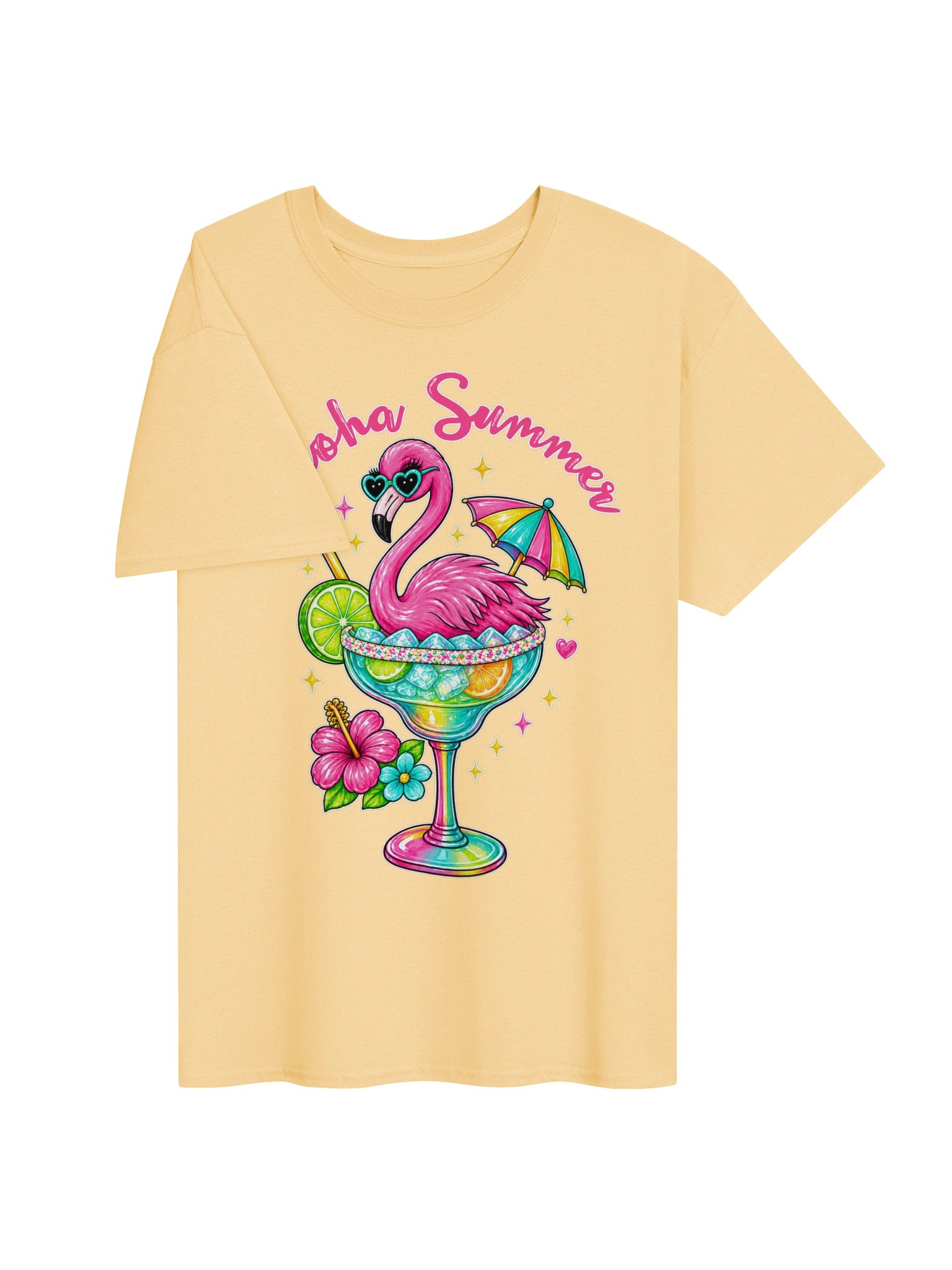 Aloha Summer Flamingo Tee product image (24)