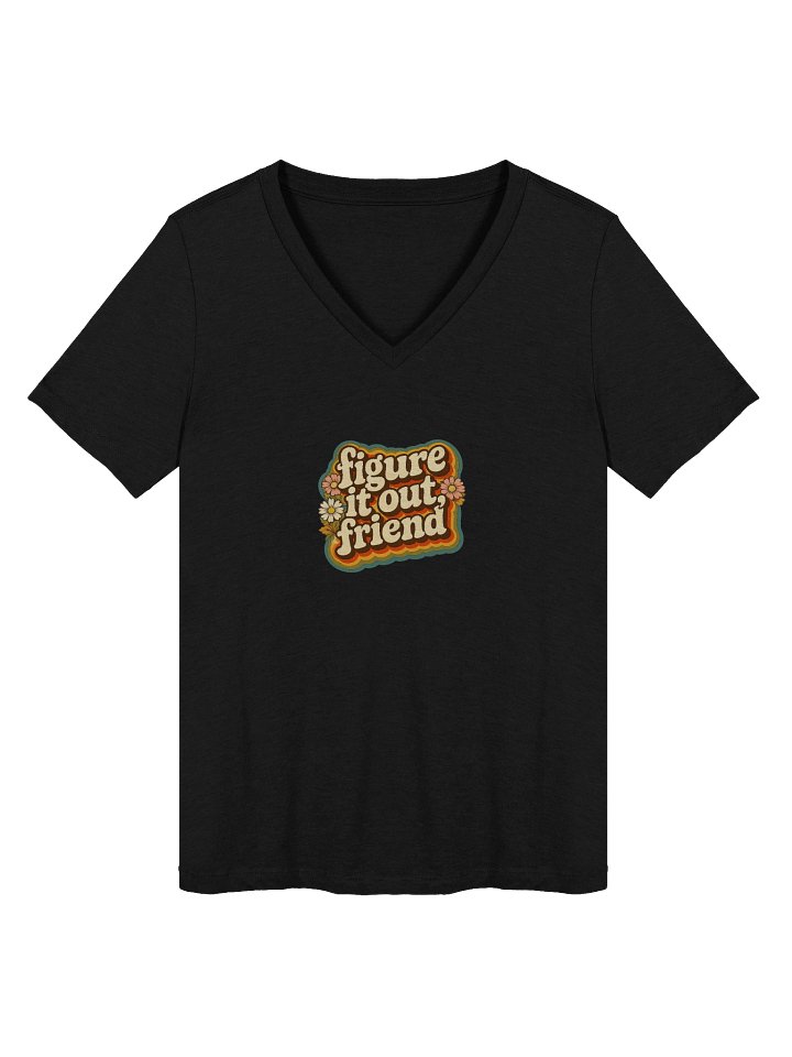 The Figure it Out V-neck product image (2)