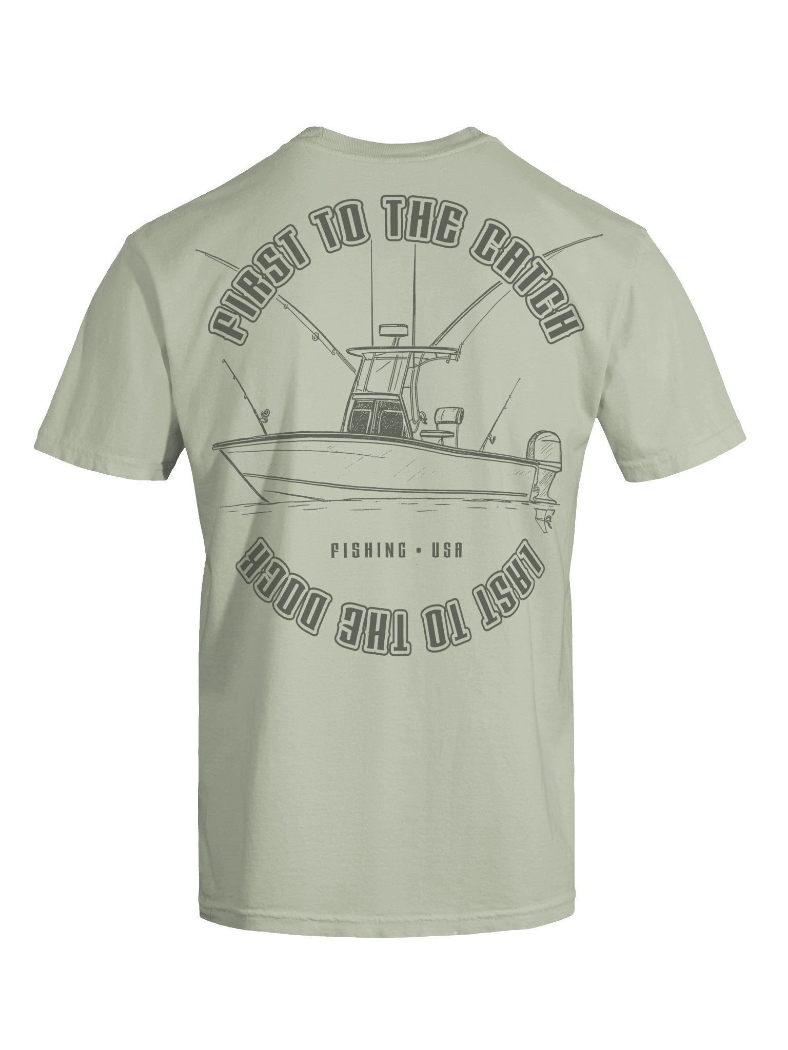 First To The Catch Fishing Shirt product image (2)